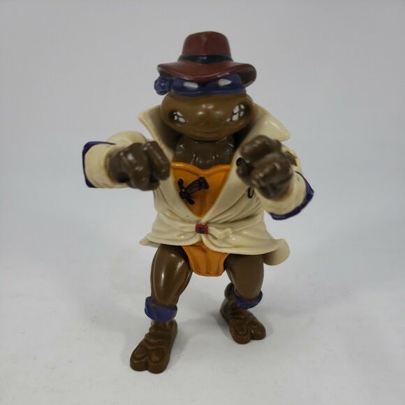 Teenage Mutant Ninja Turtle TMNT Donatello Undercover Playmate Toys Vintage 1990 - Picture 1 of 12